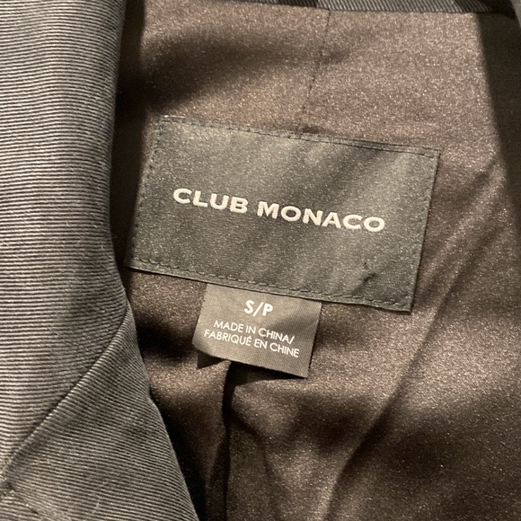 Club Monaco | Aalyina Trench Charcoal Gray Coat | Size Small - Picture 6 of 8